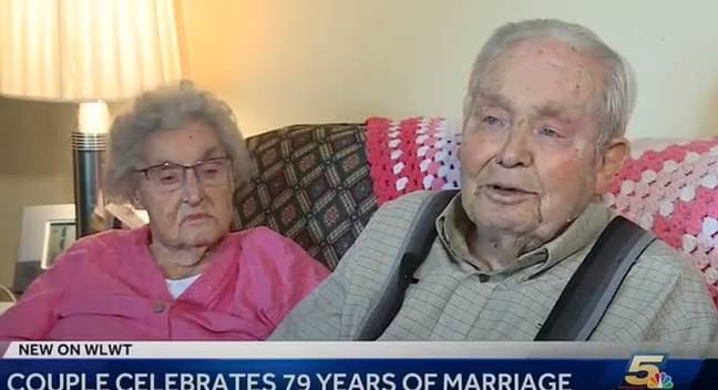June and Hubert Malicote were married for 79 years. Credit: WLWT
