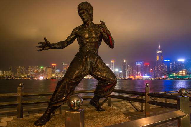 Lee is now considered an icon of martial arts all over the world. Credit: Stefano Politi Markovina / Alamy Stock Photo