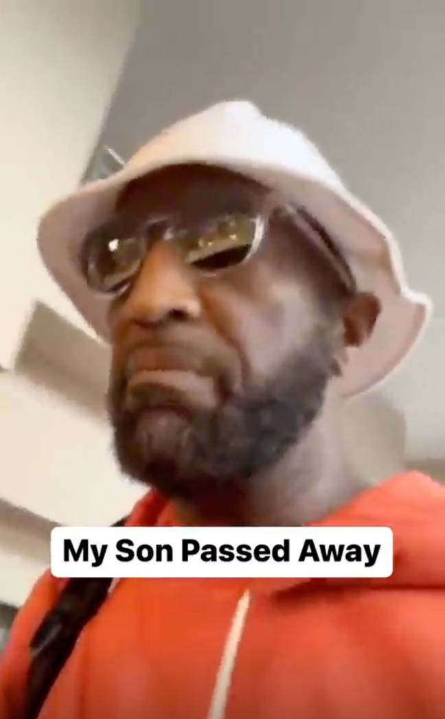 Rickey Smiley revealed his son's death on Instagram. Credit: @rickeysmileyofficial/Instagram