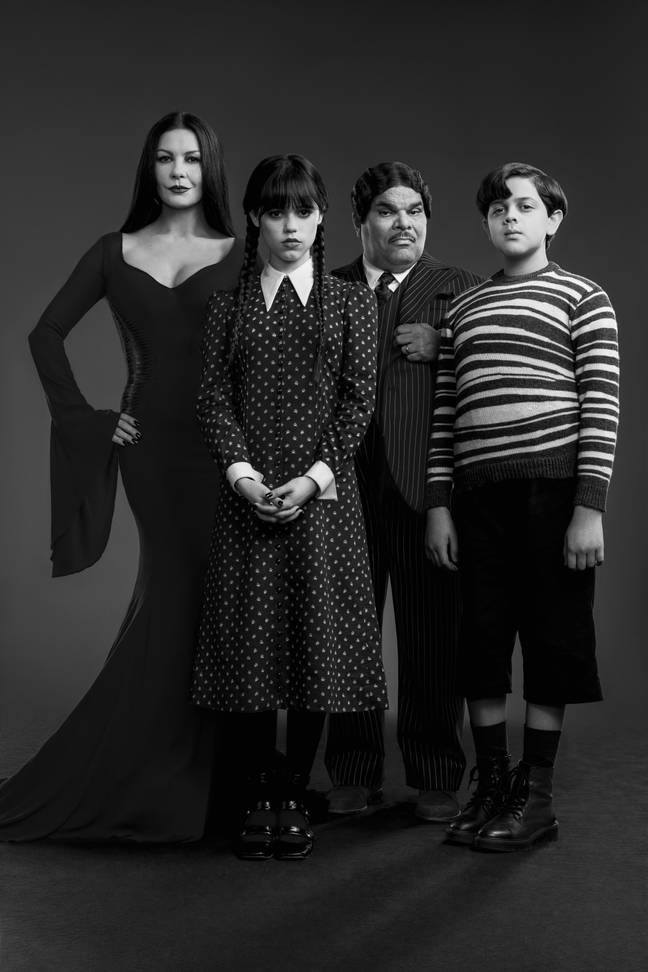 Meet the new Addams Family, as seen in Wednesday. Credit: Netflix