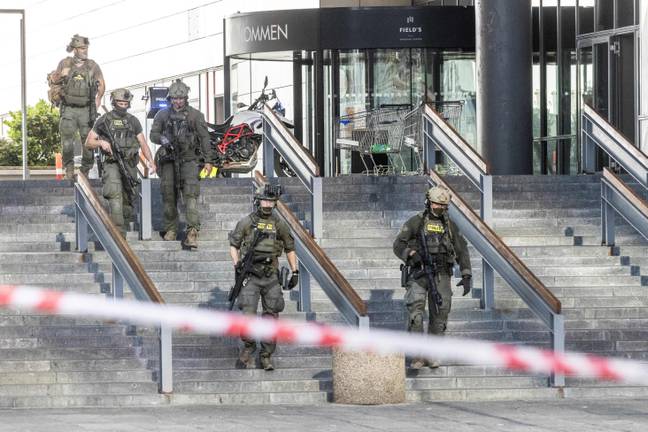Danish police were able to arrest the suspected shooter near the mall 13 minutes after being alerted. Credit: Getty Images