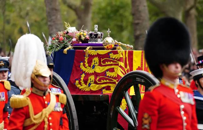 It was predicted that the Queen’s funeral might be the most-watched broadcast in British television history. Credit: PA