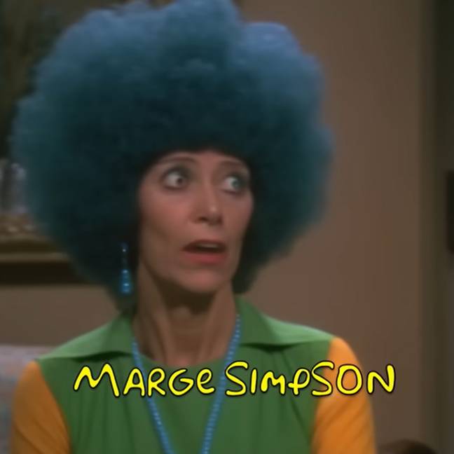 As you'd expect, Marge appeared on the opening credits. Credit: The Pharaoh Nerd/YouTube
