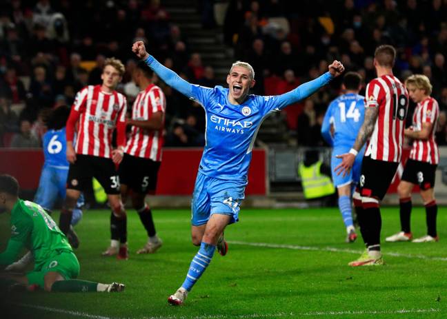 City are now eight points clear at the top of the Premier League after beating Brentford (Image: Alamy)