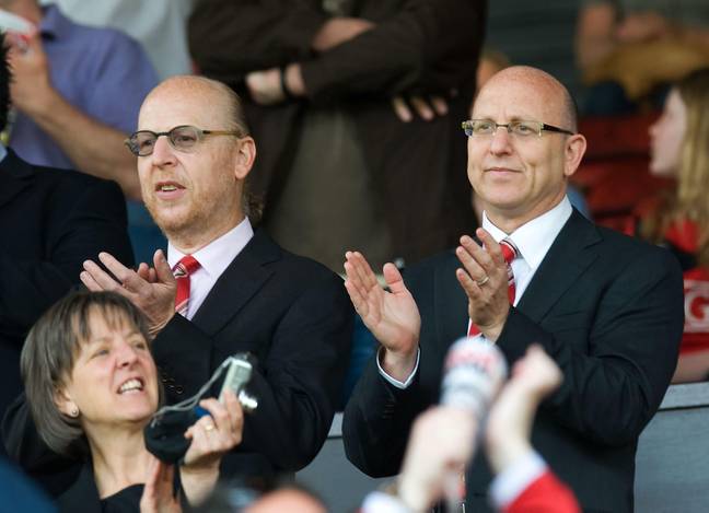 Joel and Avram Glazer are rarely seen at Old Trafford. Image: Alamy