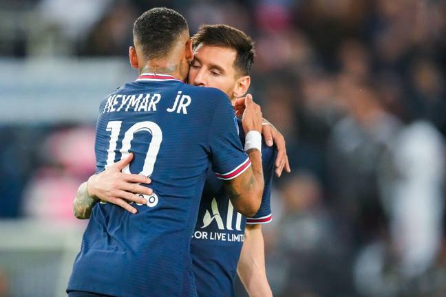 Lionel Messi and Neymar have been reunited once again at Paris Saint-Germain. Credit: Alamy