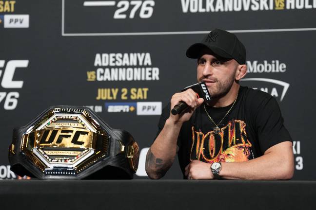 Volkanovski isn't letting his title go anywhere right now. Image: Alamy