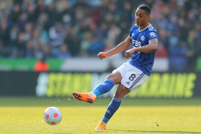 Youri Tielemans in action for Leicester City (Image Credit: Alamy)