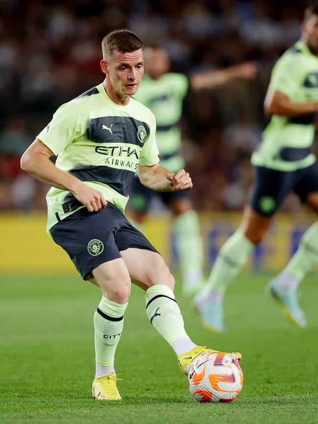 Sergio Gomez in action for Manchester City (Twitter)