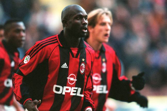 Weah won the Ballon d'Or whilst at AC Milan. Image: PA Images