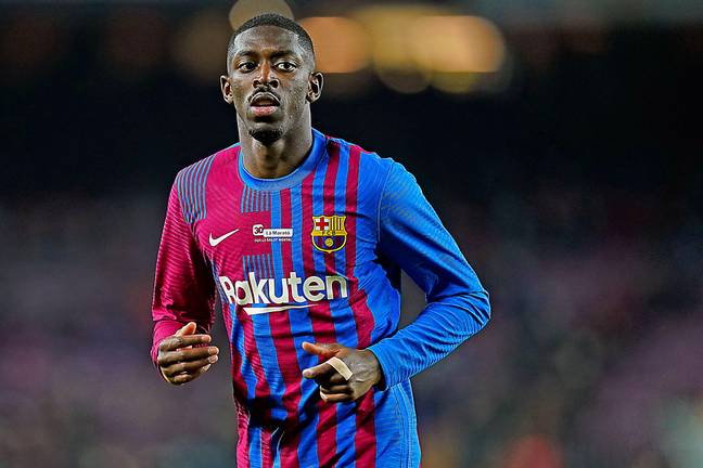 Dembele has just six months left on his deal at the Nou Camp (Image: Alamy)