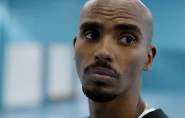 Farah has revealed he was trafficked to the UK as a child using a false name (Image: BBC)