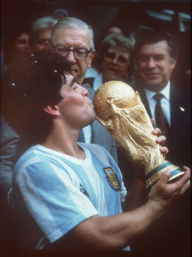 Maradona inspired Argentina to victory at the 1986 World Cup (Image: Alamy)