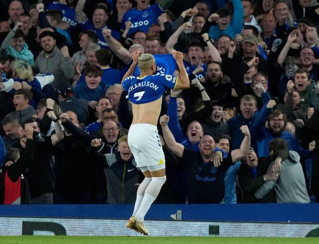 Richarlison scored as Everton beat Palace 3-2 on Thursday (Image: PA)