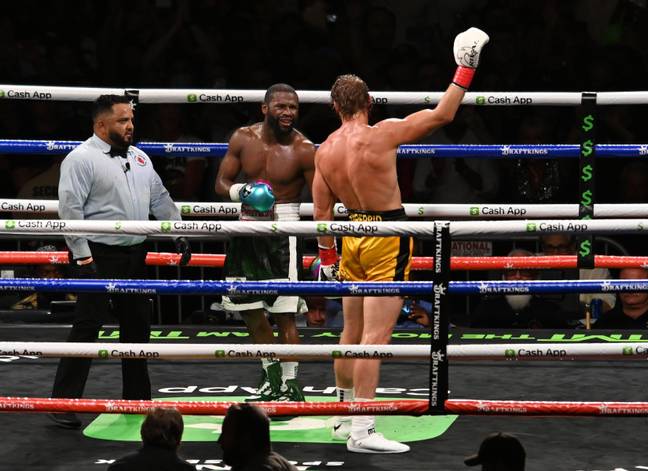Paul and Mayweather fought an exhibition match in June (Image: PA)