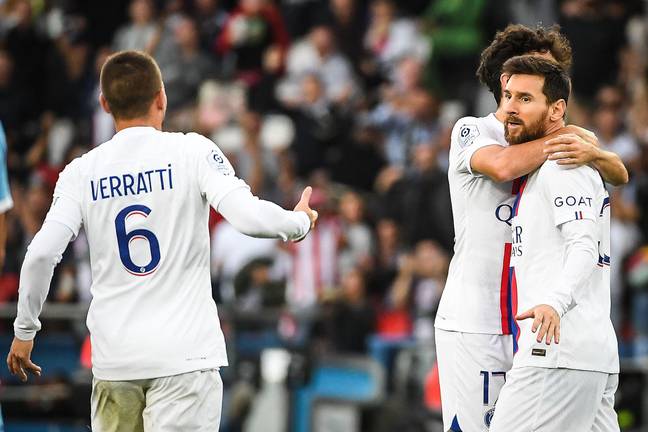 Messi scored another spectacular goal for PSG on Saturday (Image: Alamy)