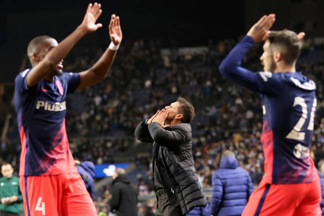 Atletico needed a win over Porto in Matchday Six to make it into the last 16. Image: PA Images