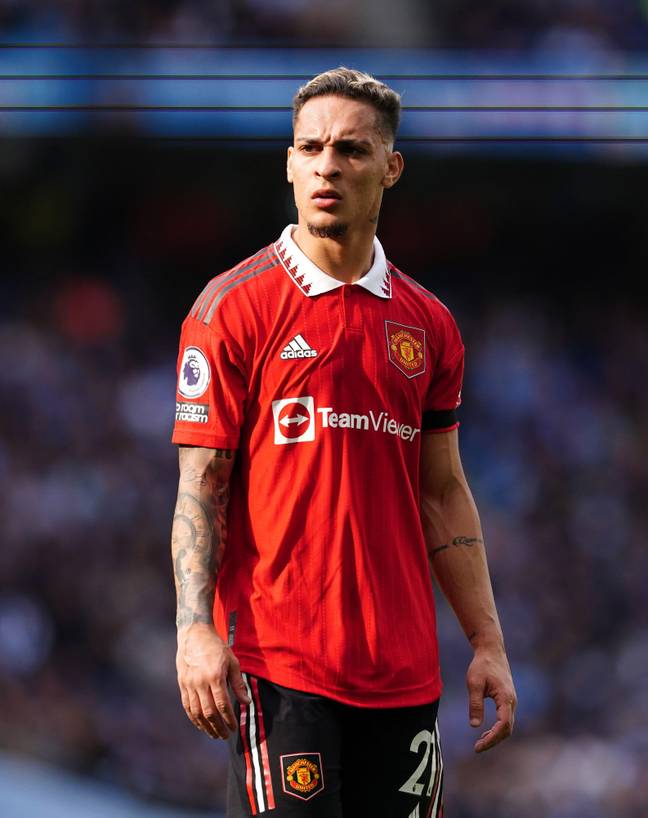 United spent more than £220m on new players in January including £82m on Antony (Image: Alamy)