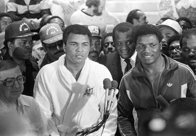 Ali weighed in at 236 lbs for his final fight. Image: PA Images