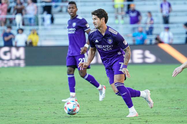 Pato now plays in the MLS. Image Credit: Alamy 