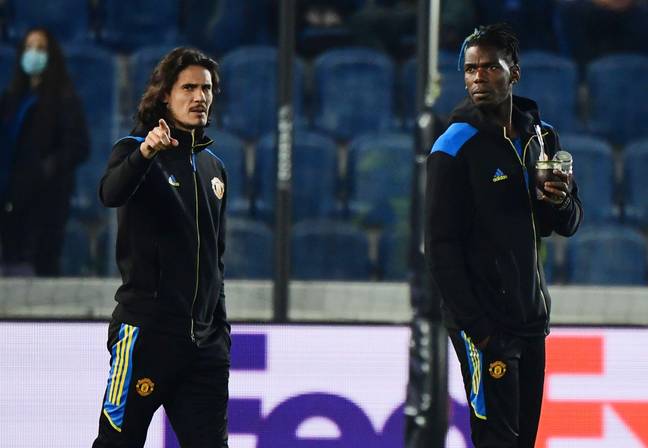 Rangnick thought Cavani and Pogba had too much influence. (Image Credit: Alamy)