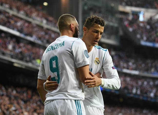 Ronaldo and Benzema played together for nearly a decade. (Image Credit: Alamy)