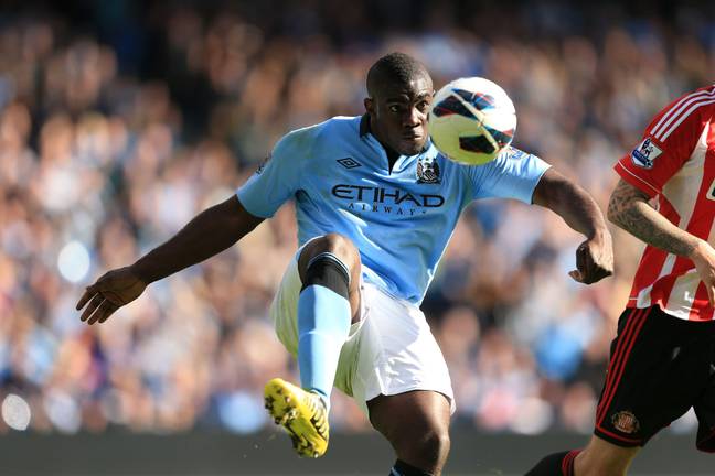 Richards during his time as a Manchester City player. (Image Credit: Alamy)