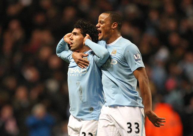 Richards claimed Tevez punched Kompany in the face in a dressing room row (Image: Alamy)