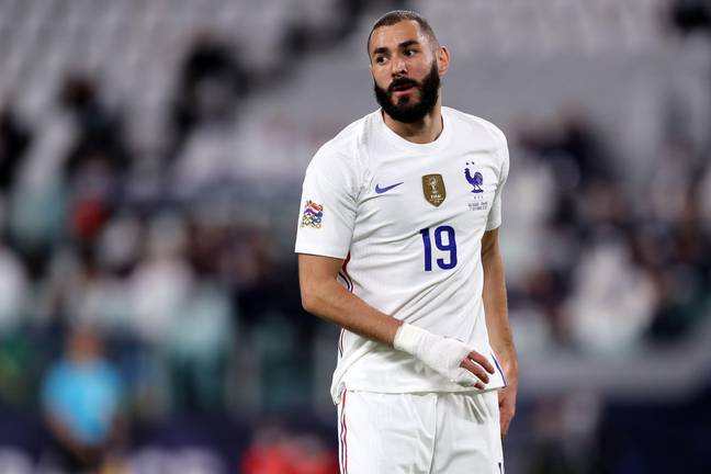 Real Madrid captain Karim Benzema has been ruled out of the World Cup for Didier Deschamps’ France squad. Credit: Alamy