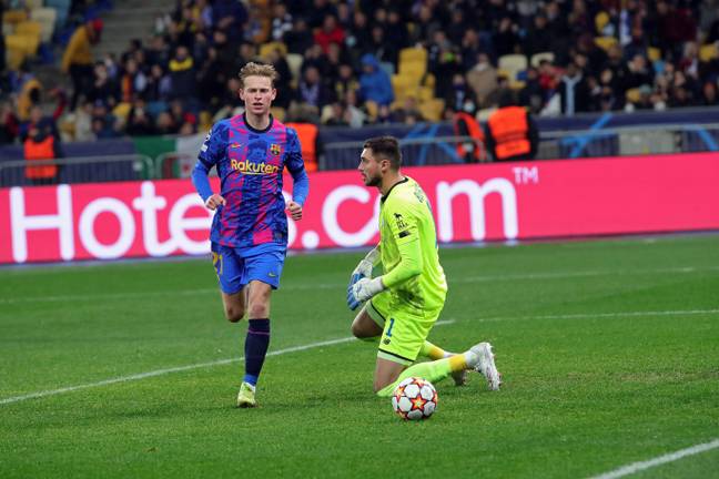 De Jong's excellence hasn't been dimmed by Barcelona's poor form. Image: PA Images