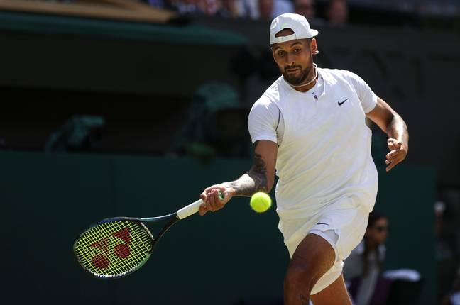 Kyrgios had only once previously gone as far as the quarter finals at Wimbledon, back in 2014. Image: Alamy