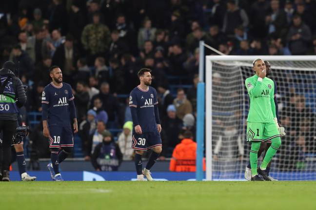 PSG had issues against Manchester City. Image: PA Images