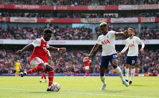 Arsenal beat Tottenham 3-1 on Saturday (Image: Alamy)