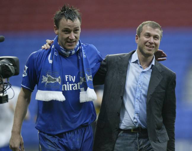 Abramovich and Terry together. Image: PA Images