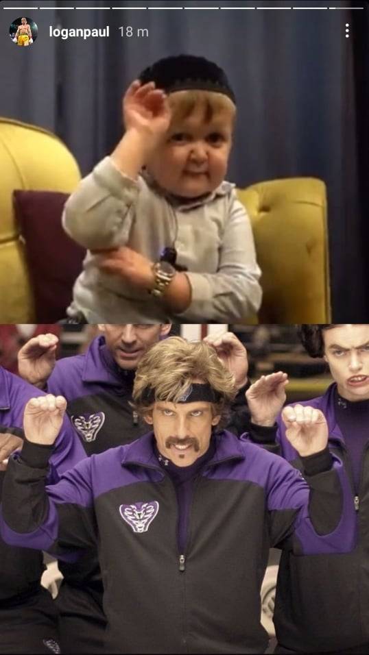 Paul compared Hasbulla to White Goodman. Image: Instagram