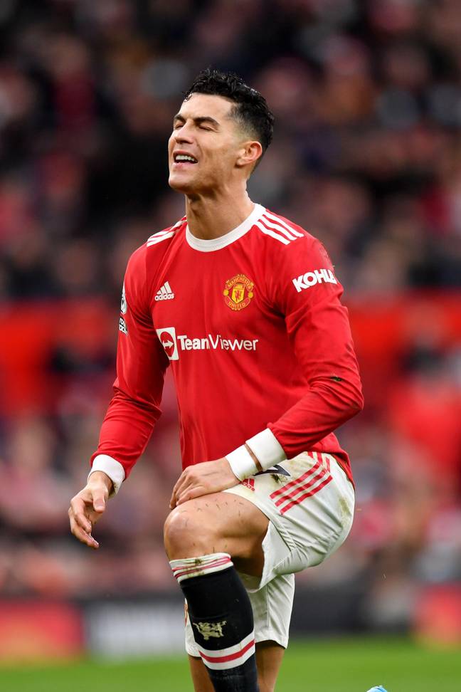 Ronaldo has started only one of United's six Premier League games under Erik ten Hag this season. Image credit: Alamy