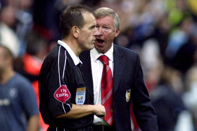 The legendary United manager is well known for his fiery temper (Image: Alamy)