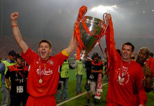 Carragher knows as well as anyone what it's like to win the Champions League after a rubbish league campaign. Image: PA Images