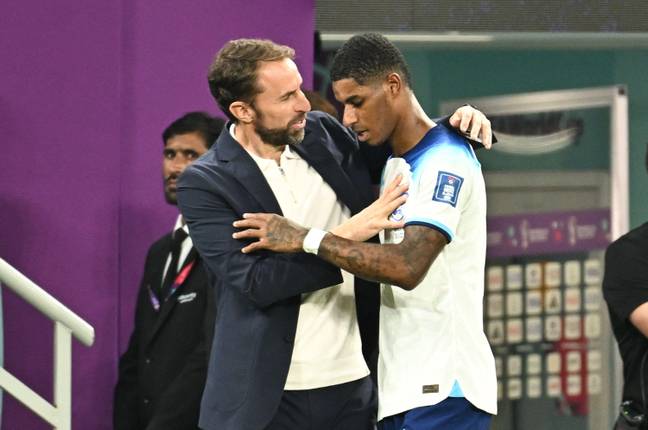Southgate will reportedly drop Rashford for the last 16 game. Image: Alamy