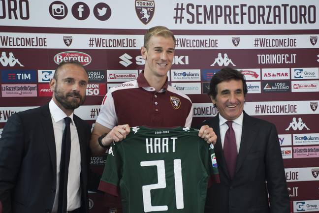 Hart then moved to Torino on loan. Image: PA Images