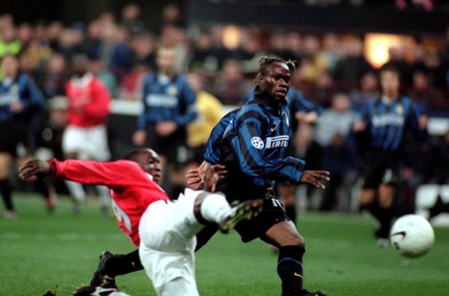 West played in the Champions League for Inter. Image: PA Images