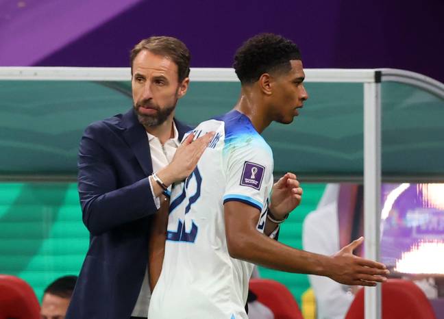 Gareth Southgate’s England side will face 2018 World Cup champions France in the quarter-finals in Qatar. Credit: Alamy