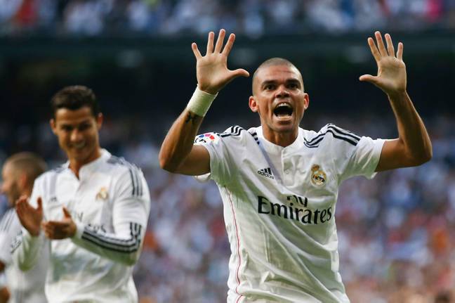 Pepe spent 10 years at the heart of Real Madrid's defence. (Image Credit: Alamy)
