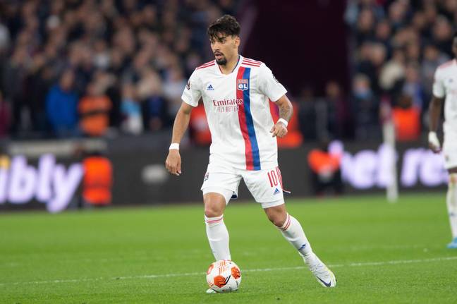 City are reportedly interested in Lyon's Lucas Paqueta (Image: Alamy)