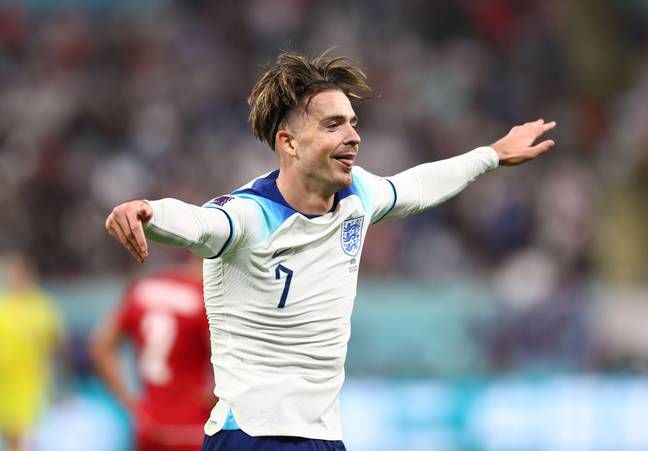 Grealish's celebration was a heartwarming moment. (Image Credit: Alamy)