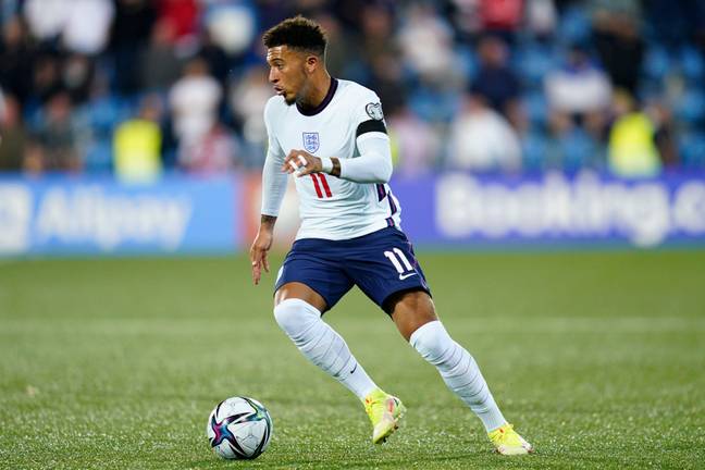 Sancho during his last England appearance. (Image Credit: Alamy)