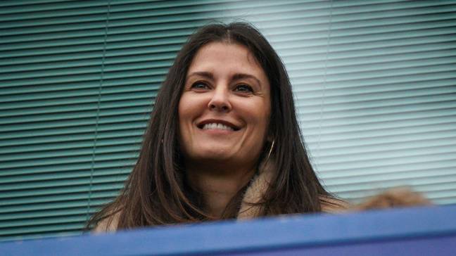 Chelsea director Marina Granovskaia during the Premier League match between Chelsea and Everton. (Alamy)