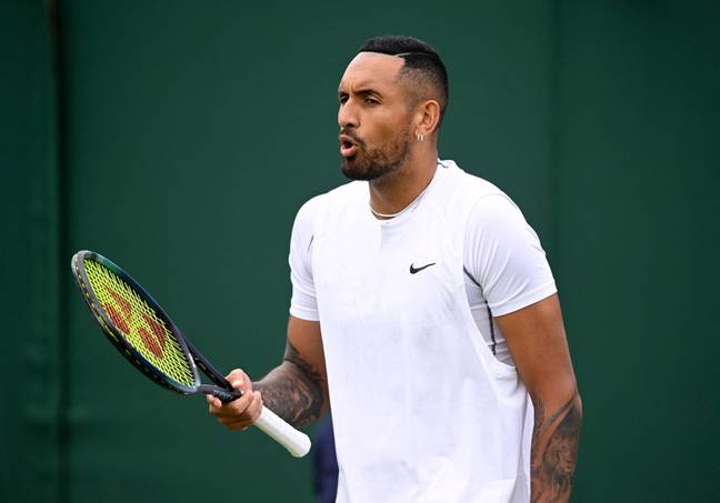 Krygios is currently playing in the UK at Wimbledon (Image: Alamy)