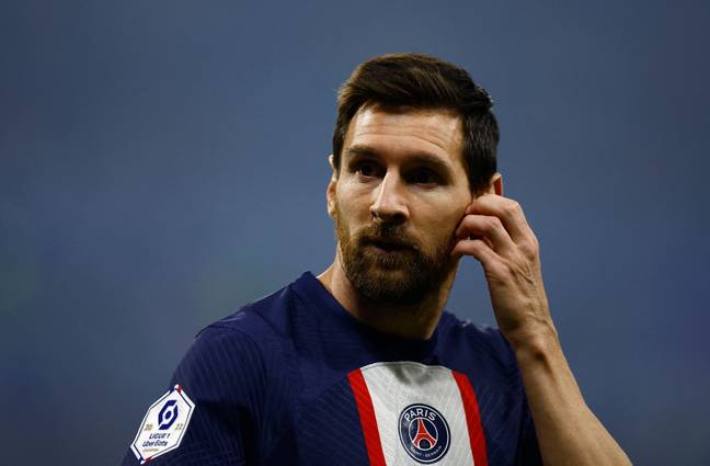 Messi moved to PSG in 2021. Image: Alamy