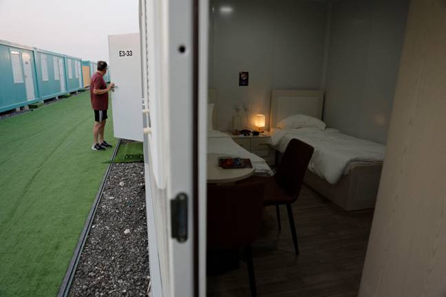 Fan accommodation at the World Cup in Qatar has come under scathing criticism. Image: Alamy
